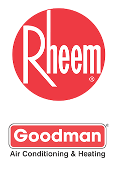 Rheem, Goodman Air Conditioning Logos Rheem, Goodman Air Conditioning Logos